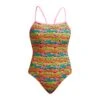 Funkita Lying Cheet Single Strap Badpak Dames -Sport Uitgebreide Kleding Winkel funkita zwemkleding dames single strap fks030l lying cheet 001