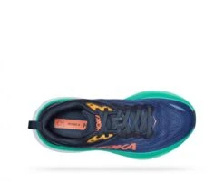 Hoka One One Hoka Bondi 8 Wide Hardloopschoenen Blauw Dames -Sport Uitgebreide Kleding Winkel hoka bondi 1127952 osbb 003