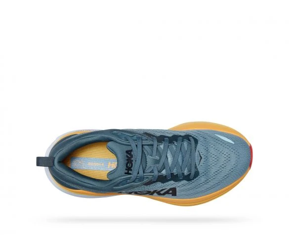 Hoka One One Hoka Bondi 8 Hardloopschoenen Zilver/grijs Heren 5 Hoka One One Hoka Bondi 8 Hardloopschoenen Zilver/grijs Heren - Afbeelding 3