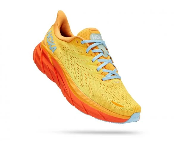 Hoka One One Hoka Clifton 8 Hardloopschoenen Geel/oranje Heren 3 Hoka One One Hoka Clifton 8 Hardloopschoenen Geel/oranje Heren