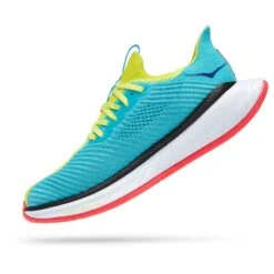 Hoka One One Hoka Carbon X 3 Hardloopschoenen Groen/blauw Dames -Sport Uitgebreide Kleding Winkel hoka dames carbon x evening primrose scuba blue 1123193 epsb 04