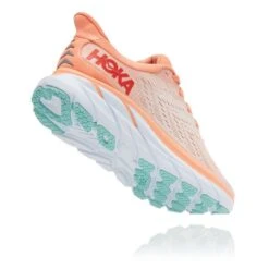 Hoka One One Clifton 8 Hardloopschoenen Roze Dames -Sport Uitgebreide Kleding Winkel hoka dames clifton 8 1119394 cspy 003
