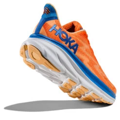 Hoka One One Hoka Clifton 9 Hardloopschoenen Oranje/blauw Heren -Sport Uitgebreide Kleding Winkel hoka hardloopschoenen 1127895 voim 004