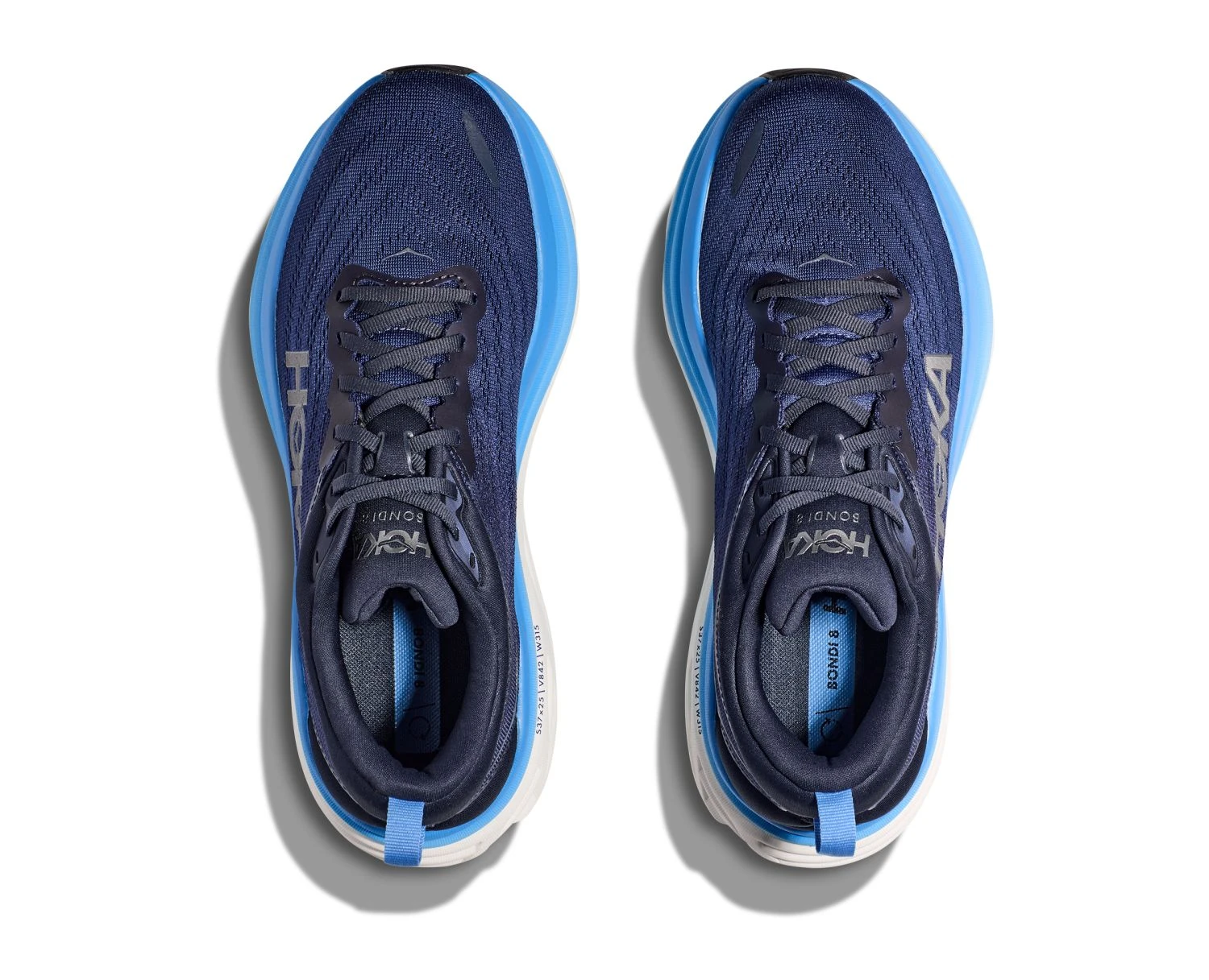Hoka One One Hoka Bondi 8 Hardloopschoenen Donkerblauw Heren 6 Hoka One One Hoka Bondi 8 Hardloopschoenen Donkerblauw Heren - Afbeelding 4