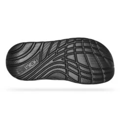Hoka One One Hoka ORA Recovery Slide Slippers Zwart Unisex -Sport Uitgebreide Kleding Winkel hoka slipper heren ora recovery slide 1134527 blk 06