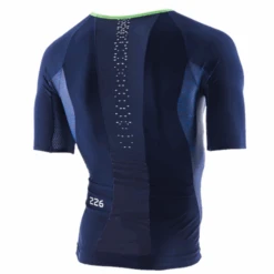 Orca 226 Perform Tri Jersey Korte Mouw Blauw/groen Heren -Sport Uitgebreide Kleding Winkel m 226 tri jersey bl grn 2