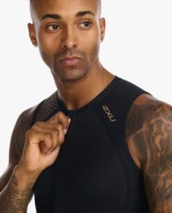 2XU Propel Swim Skin Zwart Heren -Sport Uitgebreide Kleding Winkel mt6658d blk tur 03