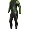 2XU Propel Pro Lange Mouw Wetsuit Zwart/groen Heren