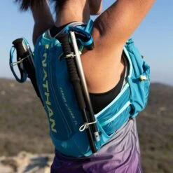 Nathan VaporAiress 2 Drinkrugzak 7 Liter Blauw Dames -Sport Uitgebreide Kleding Winkel n vaporairess 002