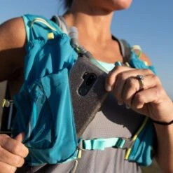 Nathan VaporAiress 2 Drinkrugzak 7 Liter Blauw Dames -Sport Uitgebreide Kleding Winkel n vaporairess 003