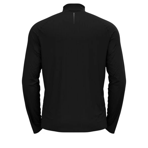 Odlo Essential Ceramiwarm (zip) Hardloopshirt Lange Mouw Zwart Heren 4 Odlo Essential Ceramiwarm (zip) Hardloopshirt Lange Mouw Zwart Heren - Afbeelding 2