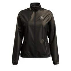 Odlo Essential Light Hardloopjack Zwart Dames