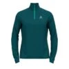 Odlo Run Easy Warm (zip) Millennium Element Hardloopshirt Lange Mouw Blauw Dames -Sport Uitgebreide Kleding Winkel odlo run easy vest dames blauw 313261 40344 01