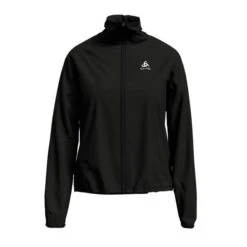 Odlo Zeroweight Hardloopjack Zwart Dames