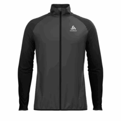 Odlo Zeroweight Pro Warm Hybrid Hardloopjack Zwart Heren