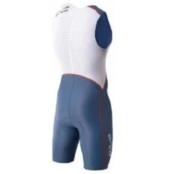 Orca Core Basic Race Suit Heren Blauwgrijs/wit/oranje -Sport Uitgebreide Kleding Winkel orca core race basic blue wht 2