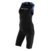 Orca 226 Perform Swimskin Mouwloos Zwart/blauw Dames -Sport Uitgebreide Kleding Winkel orca trisuits dames 226 womens swimskin zwart blauw kp5908