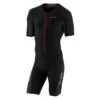 Orca 226 Kompress Aero Race Trisuit Zwart Heren -Sport Uitgebreide Kleding Winkel orca trisuits heren 226 mens kompress aero race suit zwart oranje kp1186