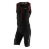 Orca 226 Kompress Race Trisuit Mouwloos Zwart Heren -Sport Uitgebreide Kleding Winkel orca trisuits heren 226 mens kompress race suit zwart oranje kp1286