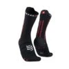 Compressport Pro Racing V4.0 Ultralight High Cut Hardloopsokken Zwart -Sport Uitgebreide Kleding Winkel pro racing socks v4 ultralight bike black red 1