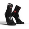 Compressport Pro Racing V3.0 Hoge Hardloopsokken Zwart