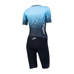 Sailfish Aerosuit Perform Trisuit Korte Mouw Blauw Dames 12 Sailfish Aerosuit Perform Trisuit Korte Mouw Blauw Dames -Sport Uitgebreide Kleding Winkel sailfish trisuits dames aerosuit perform blue 02