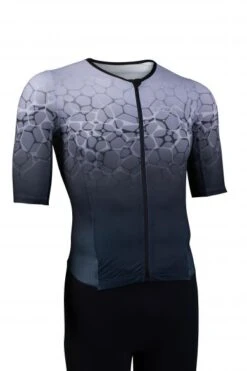 Sailfish Aerosuit Perform Trisuit Korte Mouw Grijs Heren -Sport Uitgebreide Kleding Winkel sailfish trisuits heren aerosuit perform antraciet 03