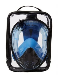 Sea Turtle Flex Deluxe Full Face Snorkelmasker Zwart/blauw 12 Sea Turtle Flex Deluxe Full Face Snorkelmasker Zwart/blauw -Sport Uitgebreide Kleding Winkel sea turtle flex deluxe blk blue 4