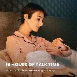 Shokz OpenComm Hoofdtelefoon Zwart -Sport Uitgebreide Kleding Winkel shokz koptelefoon opencomm c102bk 12