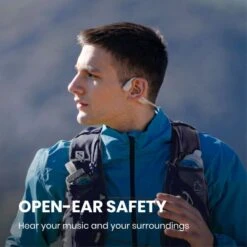 Shokz OpenRun Pro Hoofdtelefoon Beige 18 Shokz OpenRun Pro Hoofdtelefoon Beige -Sport Uitgebreide Kleding Winkel shokz koptelefoon openrun pro s810bg 12