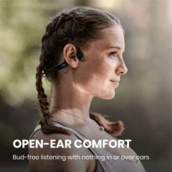 Shokz OpenRun Hoofdtelefoon Zwart -Sport Uitgebreide Kleding Winkel shokz koptelefoon openrun s803bk 11