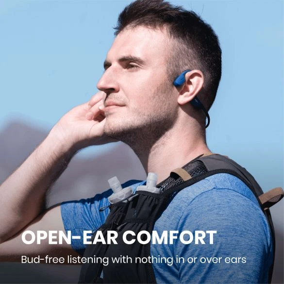 Shokz OpenRun Hoofdtelefoon Blauw 10 Shokz OpenRun Hoofdtelefoon Blauw - Afbeelding 8