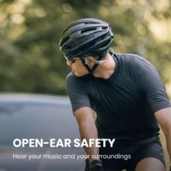 Shokz OpenRun Hoofdtelefoon Grijs -Sport Uitgebreide Kleding Winkel shokz koptelefoon openrun s803gy 12