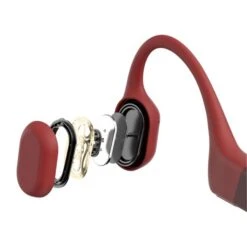 Shokz OpenRun Hoofdtelefoon Rood -Sport Uitgebreide Kleding Winkel shokz koptelefoon openrun s803rd 04