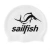 Sailfish Siliconen Swimcap Wit -Sport Uitgebreide Kleding Winkel silicone cap white 001