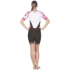 Arena ST Aero Korte Mouw Trisuit Dames -Sport Uitgebreide Kleding Winkel st aero trisuit w 3