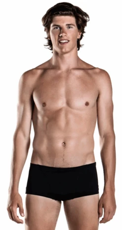 Funky Trunks Still Zwart Plain Front Trunk Zwembroek Heren -Sport Uitgebreide Kleding Winkel still black 2 001