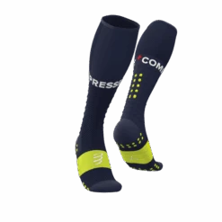 Compressport Full Socks Run Compressiesokken Blauw