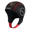 Zone3 Neopreen Swim Cap Zwart/rood