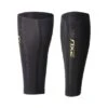 2XU Elite MCS Compression Calf Guard Zwart/goud -Sport Uitgebreide Kleding Winkel ua3064b blk gld 2