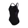 Arena Swim Pro Back Badpak Zwart/paars Dames -Sport Uitgebreide Kleding Winkel w swimsuit swim pro back graphic black lavanda 01