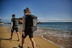 Zone3 Transition Rugzak Met Helm Compartiment Zwart -Sport Uitgebreide Kleding Winkel zone3 triathlon tassen transition backpack eva zwart ra20tranb101 012