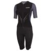 Zone3 Aeroforce X Korte Mouw Trisuit Zwart/grijs Dames 1 Zone3 Aeroforce X Korte Mouw Trisuit Zwart/grijs Dames -Sport Uitgebreide Kleding Winkel zone3 trisuits dames aeroforce x short sleeve zwart grijs ts20wafs101