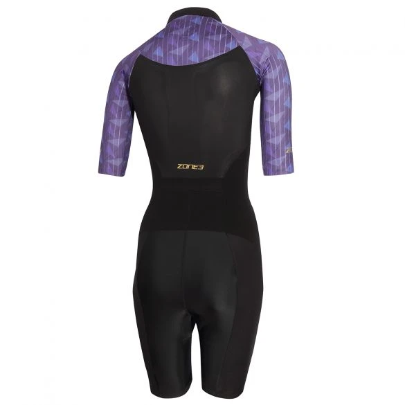 Zone3 Lava Korte Mouw Trisuit Dames 4 Zone3 Lava Korte Mouw Trisuit Dames - Afbeelding 2